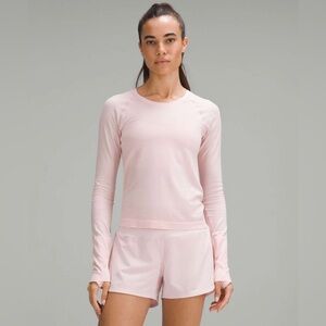 Lululemon Swiftly Tech Long Sleeve Shirt 2.0 *Race Length Strawberry Milkshake 8